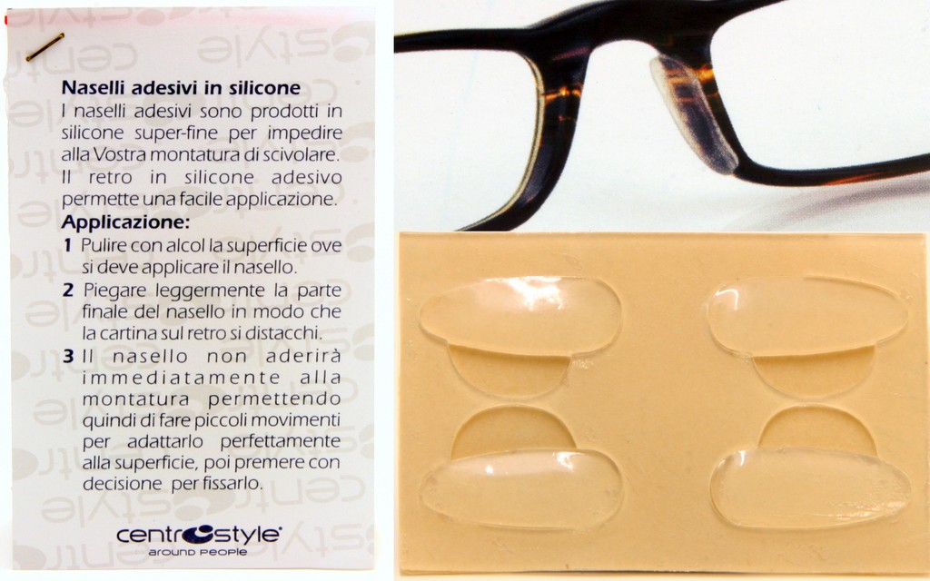 Naselli Antiscivolo Per Occhiali - 40 Pezzi | Silicone Trasparente | Adesivi Comodi | Ideali Per Sport E Giornaliero - Foto 4