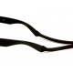 Strap Silicone Goggles BLACK Oversize