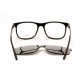 Eyeglasses Foue Eyes with Clip Magnetic Sun EY420 C2