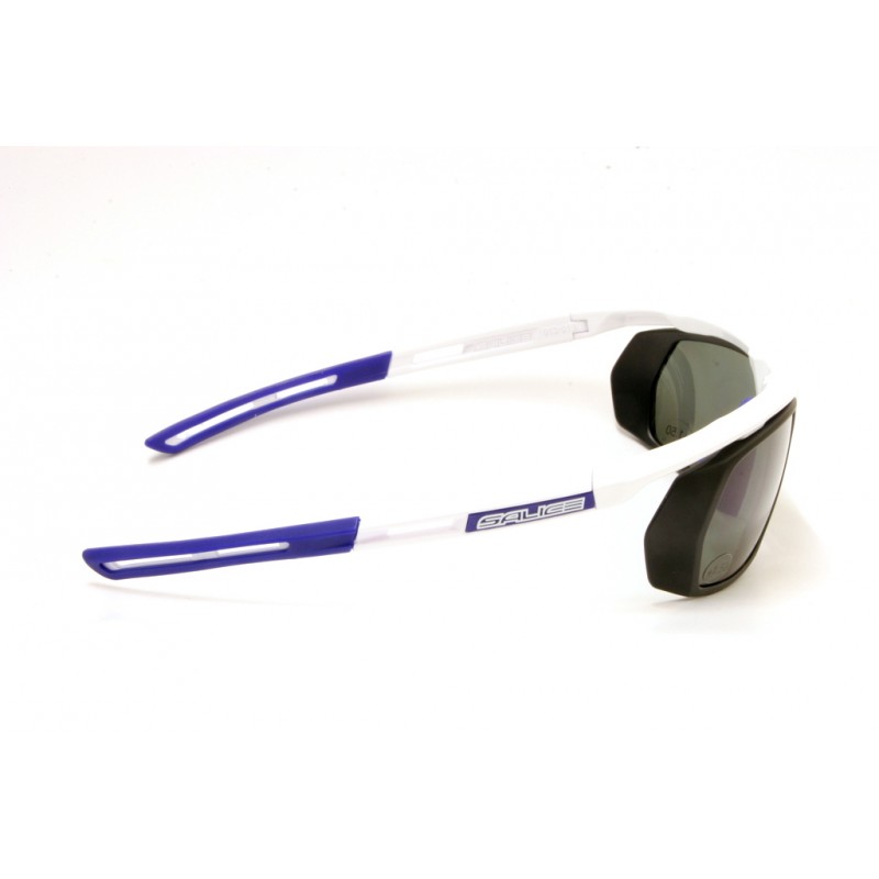 Sunglasses Salice 018 WHITE-BLUE Bifocal Polarized Interchangeable Lenses