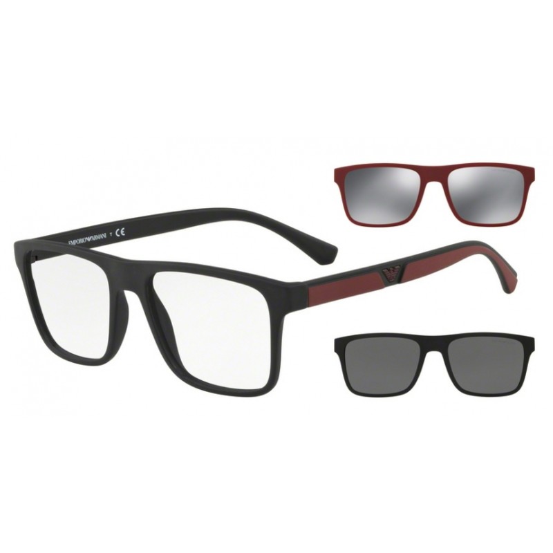 armani eyeglasses with magnetic sunglasses