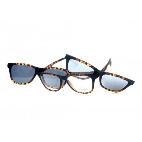 Occhiale Vista Four Eyes con 2 Clip Magnetici Sole EY426 C3