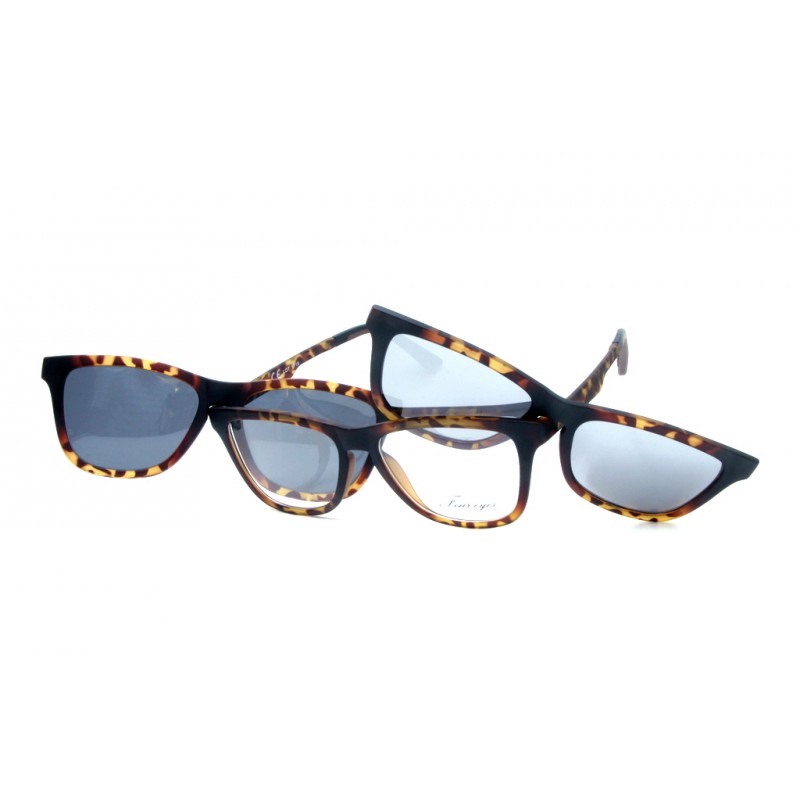 Occhiale Vista Four Eyes con 2 Clip Magnetici Sole EY426 C3