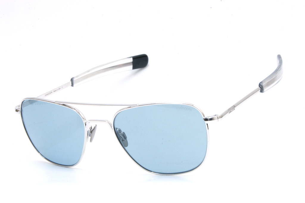 Randolph Aviator Randolph Aviator AF233 55MM WHITE GOLD BAYONET 140 GLASS  BLUE HYDRO AR