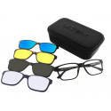 Ultem U-225 54-16 C02M Black with 4 Clip Sun/Blue Light/Drive