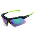 Sunglasses Demon Infinite With Clip Black Green