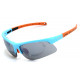 Sunglasses Demon Infinite With Clip Light Blue