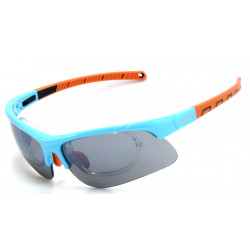 Sunglasses Demon Infinite With Clip Light Blue