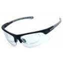 Sunglasses Demon Infinite Photocromic With Clip Black Grey