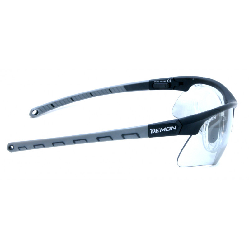 komme til syne Retfærdighed emne Sunglasses Demon Infinite Photocromic With Clip Black/Grey