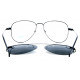 Eyeglasses Foue Eyes EY514 C2 with Clip Magnetic Sun