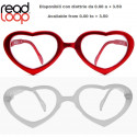 Reading Glasses Heart Read Loop Flamingo