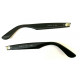 Replacement arms Ray Ban Wayfarer RB 2140 Glossy Black