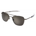 Randolph Aviator AF098 55MM GUNMETAL BAYONET 140 POLARIZED AMERICAN GRAY