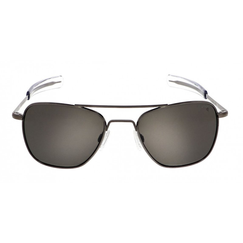 Randolph Aviator AF098 55MM GUNMETAL BAYONET 140 POLARIZED AMERICAN GRAY