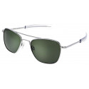 Randolph Aviator AF139 58MM MATTE CHROME POLARIZED AGX