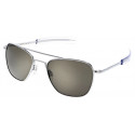 Randolph Aviator AF125 58MM BRIGHT CHROME AMERICAN GRAY AGX