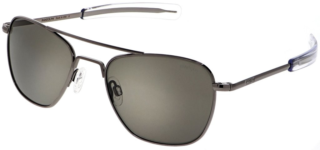 Randolph Aviator AF095 55MM GUNMETAL AMERICAN GRAY AGX
