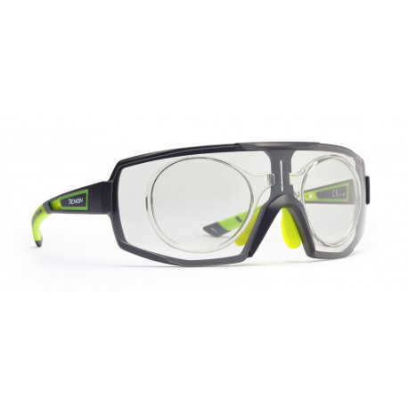 Occhiale da Sole Demon Performance RX Fotocromatico con Clip per Lenti da Vista - Nero/Verde