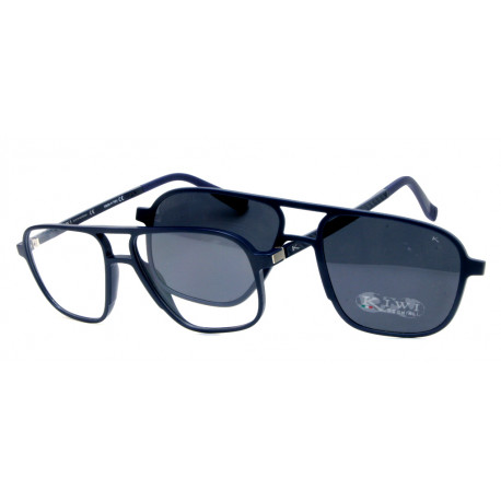 Eyeglasses Kiwi with Magnetic Clip For Sun Polarized 1910 C4