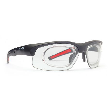 Sunglasses Demon Fusion Photochromic with Clip for View Lenses Matt Black
