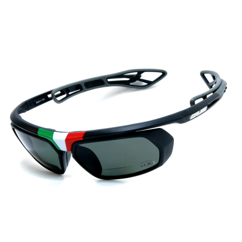 Sunglasses Salice 018 WHITE-BLUE Bifocal Polarized Interchangeable Lenses