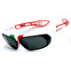 Sunglasses Salice 019 ITA BLACK Bifocal Polarized Interchangeable Lenses