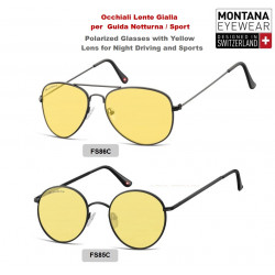 Glasses with Yellow Lenses Montana for Driving