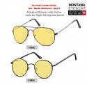 Glasses with Yellow Lenses Montana for Driving