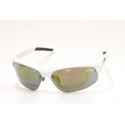 Sunglasses Demon Fusion with Clip for View Lenses White