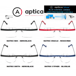 Reading Glasses Aptica Smart Blue Control Lenses