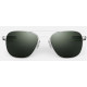andolph Aviator AF085 55MM MATTE CHROME AMERICAN GRAY