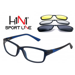 Eyeglasses N1H1 TR020 02 with 3 Clip Sun