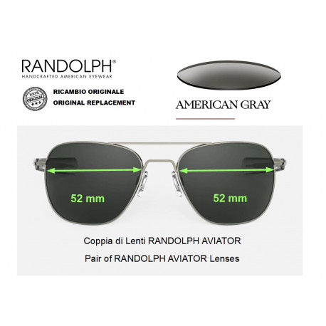 Replacement Lenses Randolph Aviator - Original