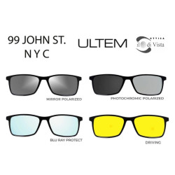 Replacement Clip 99 JOHN ST NYC Ultem U-277 02 Black