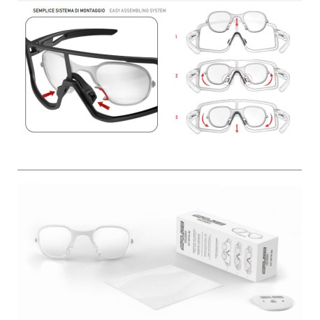 Kit Optik B6 For Prescription Lenses for Sunglassesi Salice Model 022-023-026-027