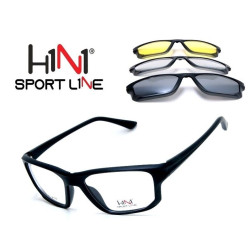 Eyeglasses H1N1 TRC236 04 with 3 Clip Sun