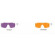 Salice 023 RW PURPLE CRISTAL + Clip for Prescription Lens