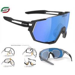 Salice 029RW Blue Black + Clip for Prescription Lens