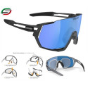 Salice 029RW Blue Black + Clip for Prescription Lens