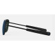Randolph Aviator AF245 55MM MATTE BLACK COBALT POLARIZZATO