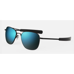 Randolph Aviator AF246 58MM MATTE BLACK COBALT POLARIZZATO