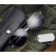 andolph Aviator AF085 55MM MATTE CHROME AMERICAN GRAY