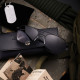 andolph Aviator AF085 55MM MATTE CHROME AMERICAN GRAY