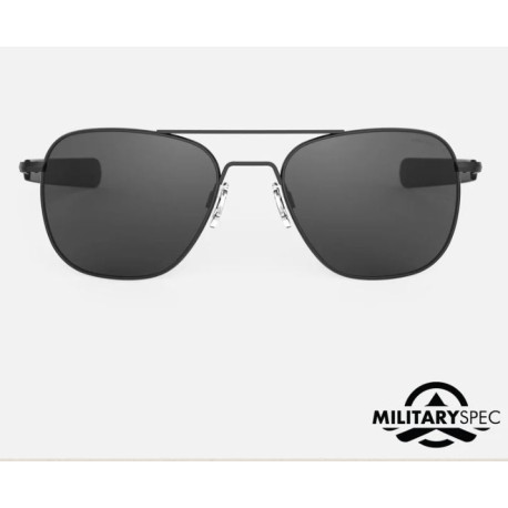 andolph Aviator AF085 55MM MATTE CHROME AMERICAN GRAY
