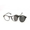 Eyeglasses Four Eyes with Clip Sun