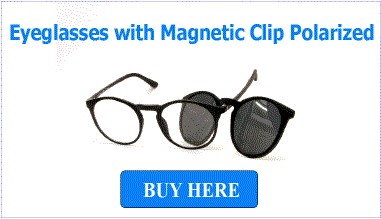 Eyeglasses With Magnetic Clip